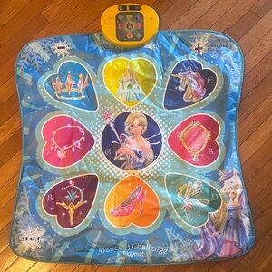 Kids Dancing Challenge Playmat - Blue and Yellow